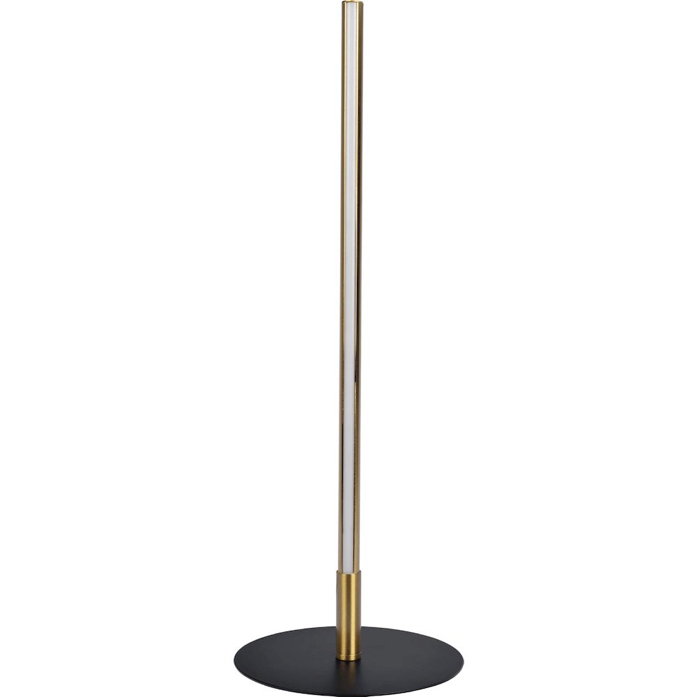Dimond Black LED Table Lamp with On/Off Switch Round Metal Base