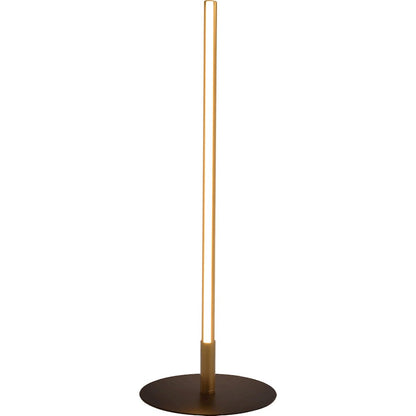 Dimond Black LED Table Lamp with On/Off Switch Round Metal Base
