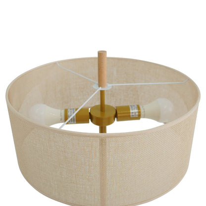 Lirian Floor Lamp - Oak and Natural
