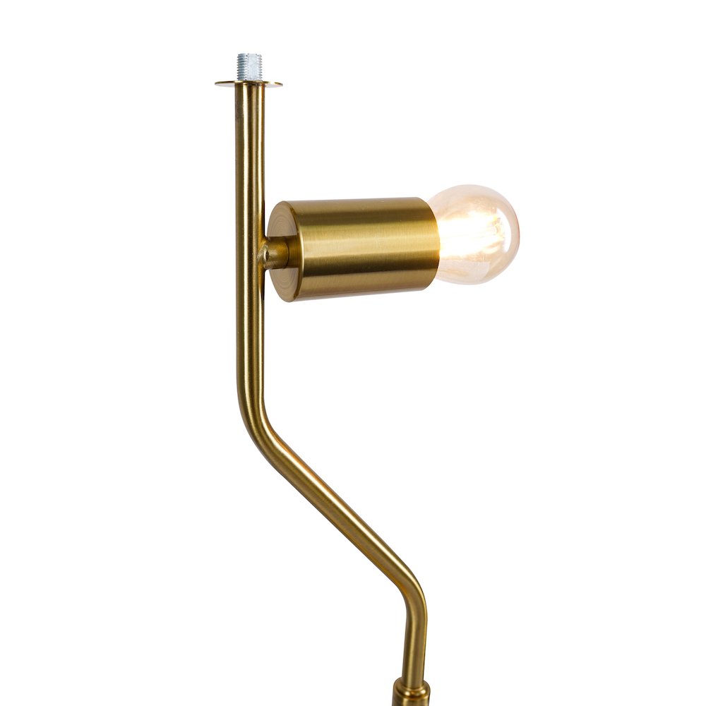 Flux Table Lamp - Black Outer - White Inner