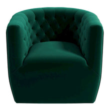 Green Velvet Recliner Swivel Chair, Perfect as Nursery Glider or Boucle Chair