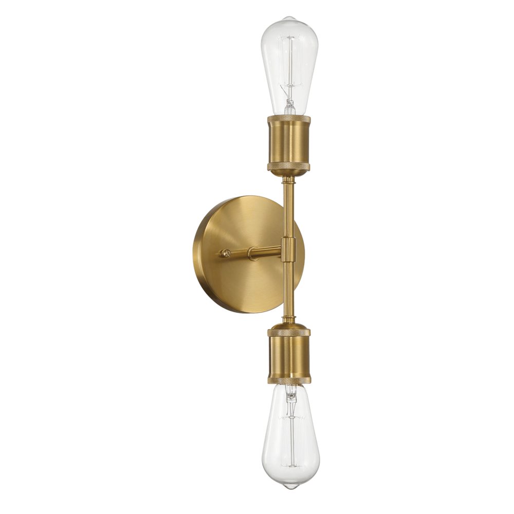Reverie Double Lights Bathroom Wall Sconce