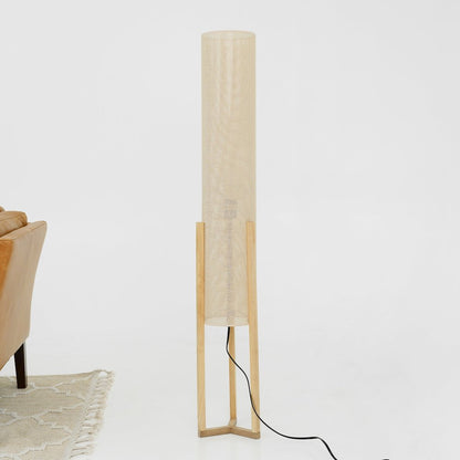 Ethos Floor Lamp Oak and Natural