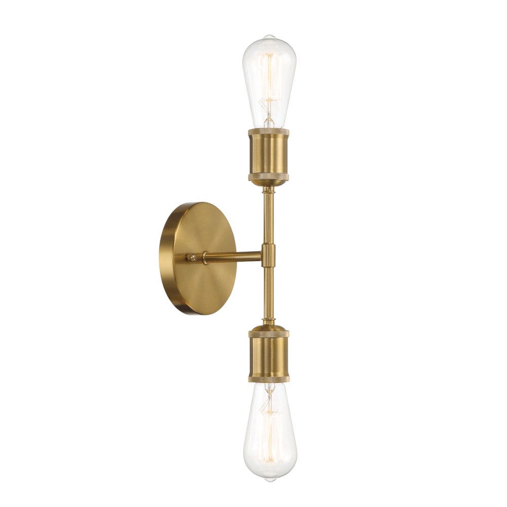Reverie Double Lights Bathroom Wall Sconce