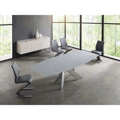 Vizzione Buffet In Taupe High Gloss With Storage