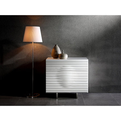 Moon Dresser In White High Gloss