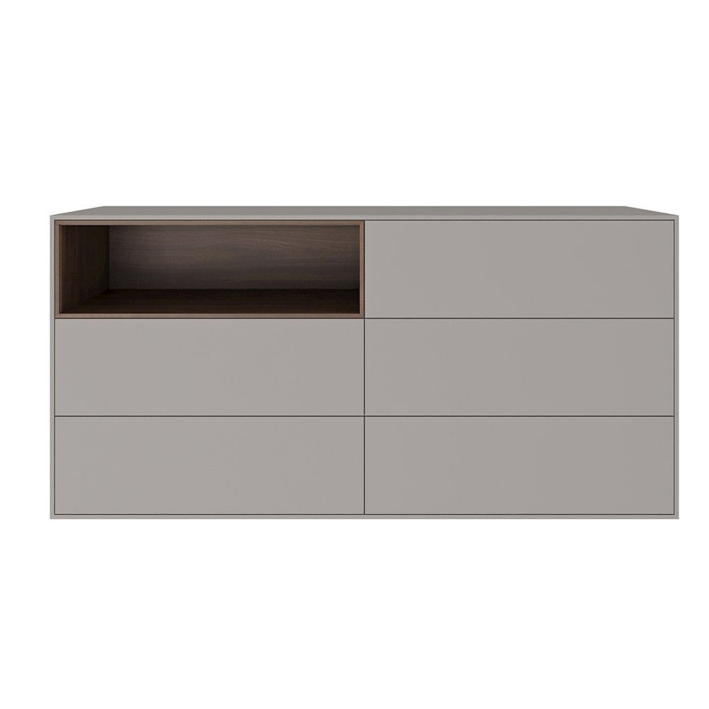 Santino Dresser In Taupe Matte