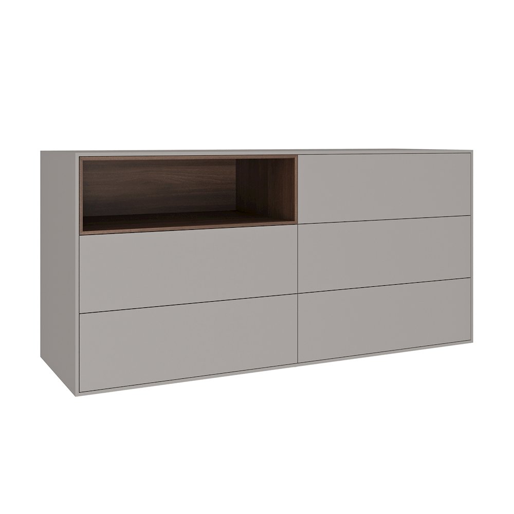 Santino Dresser In Taupe Matte