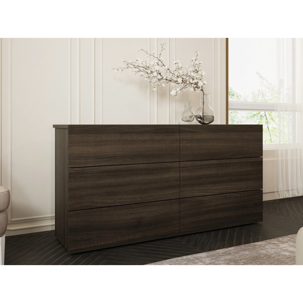 Ayla Dresser In Dark Oak Melamine