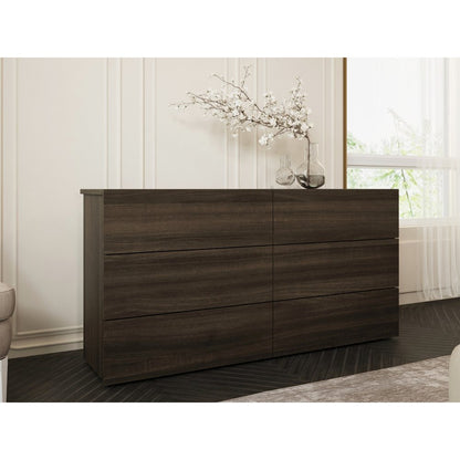 Ayla Dresser In Dark Oak Melamine