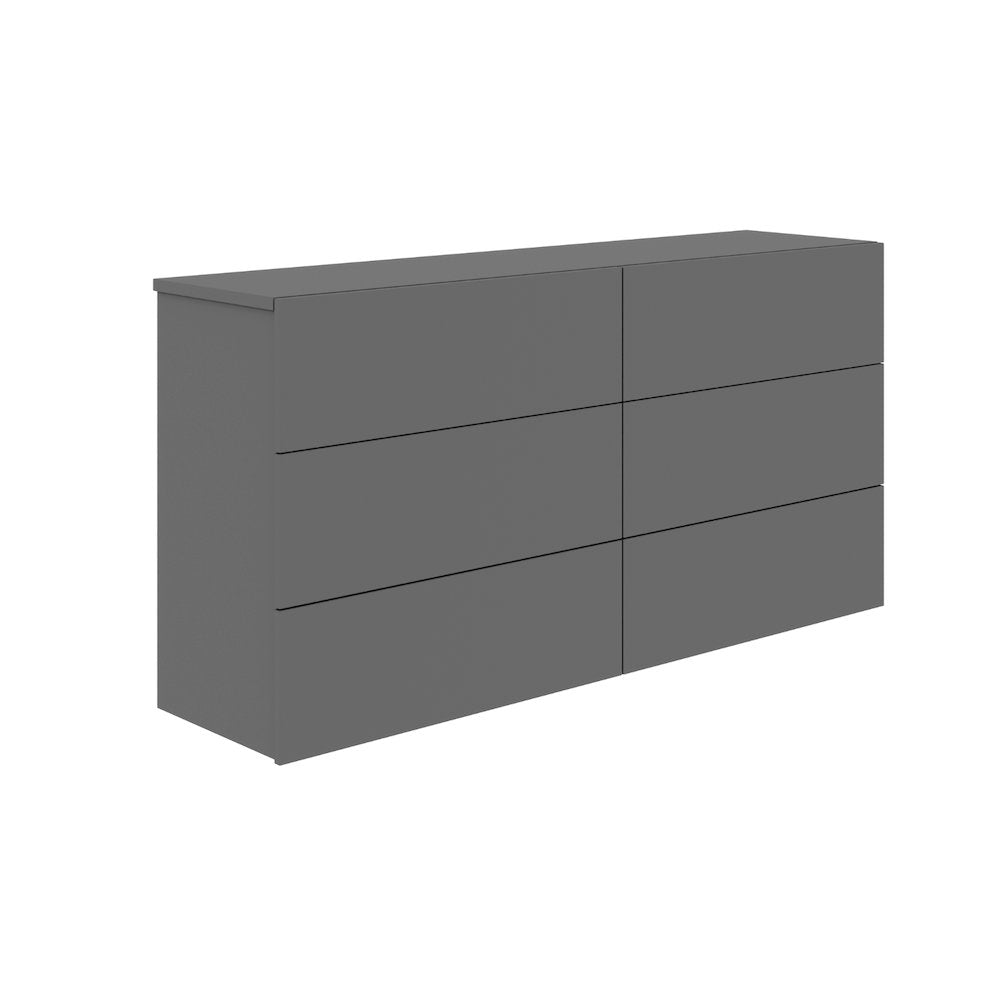 Ayla Dresser In Gray Matte