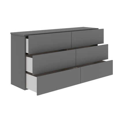 Ayla Dresser In Gray Matte