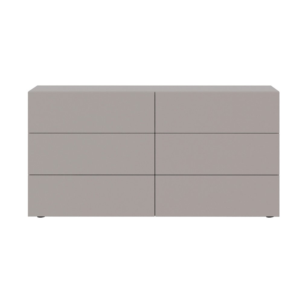 Ayla Dresser In Taupe Matte