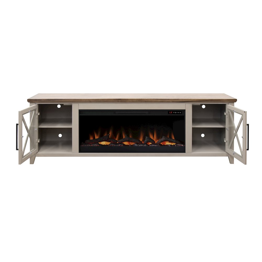 Ithaca 83" Fireplace TV Stand for TVs up to 100"