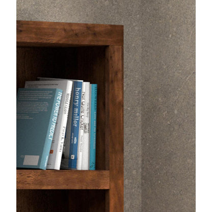 Sausalito 79" Farmhouse Bookcase with Open Shelves & Cubbies
