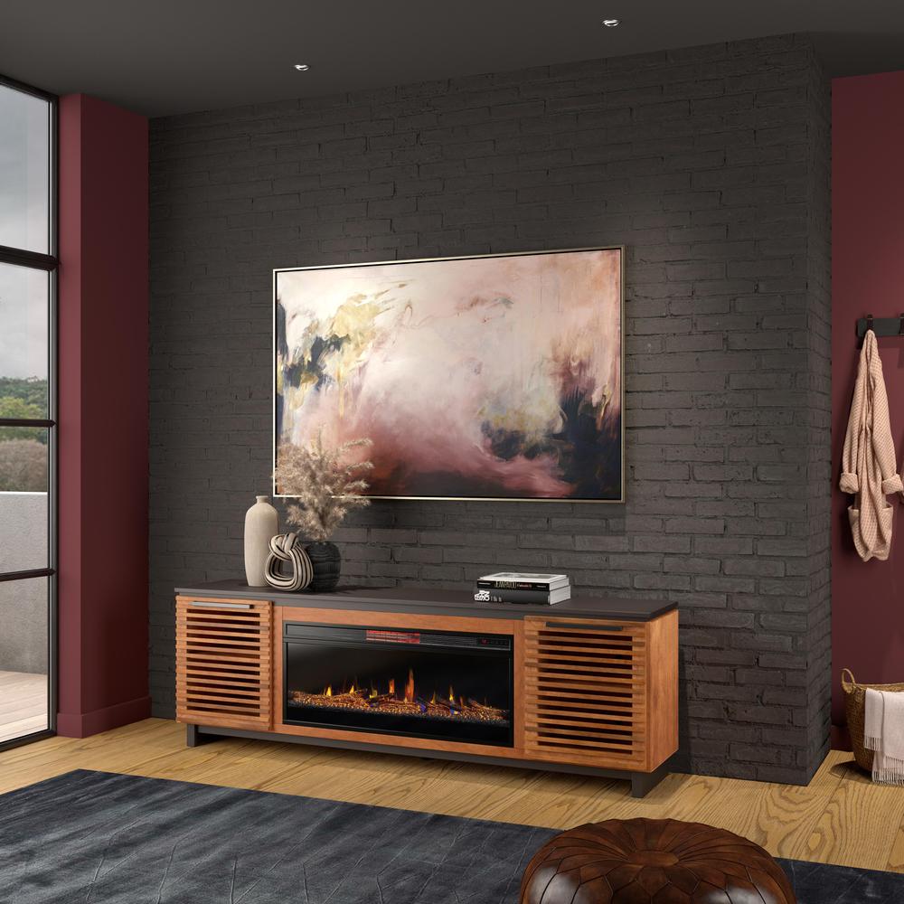 Graceland 86" Modern Fireplace TV Stand for TVs up to 95"