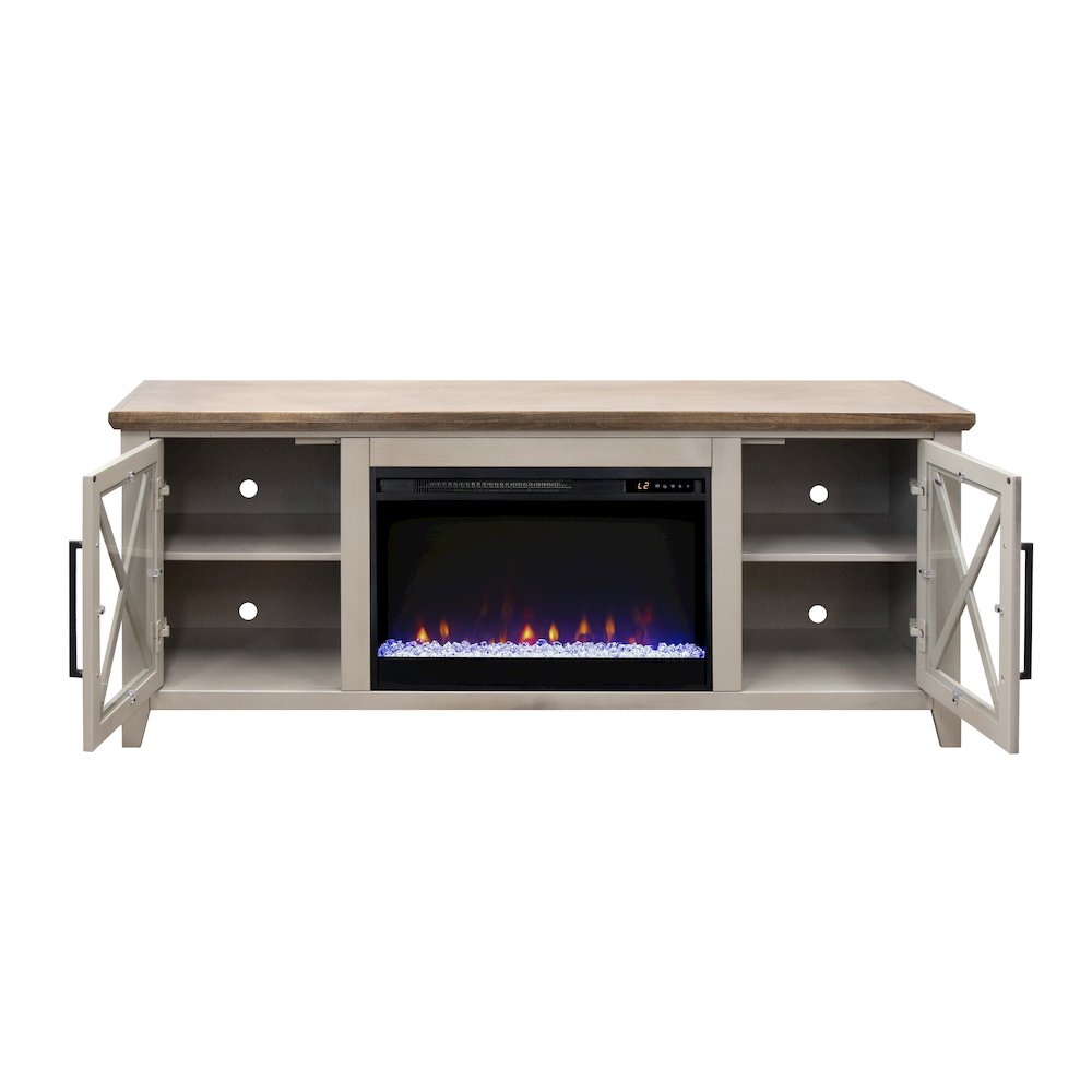 Ithaca 66" Fireplace TV Stand for TVs up to 80"
