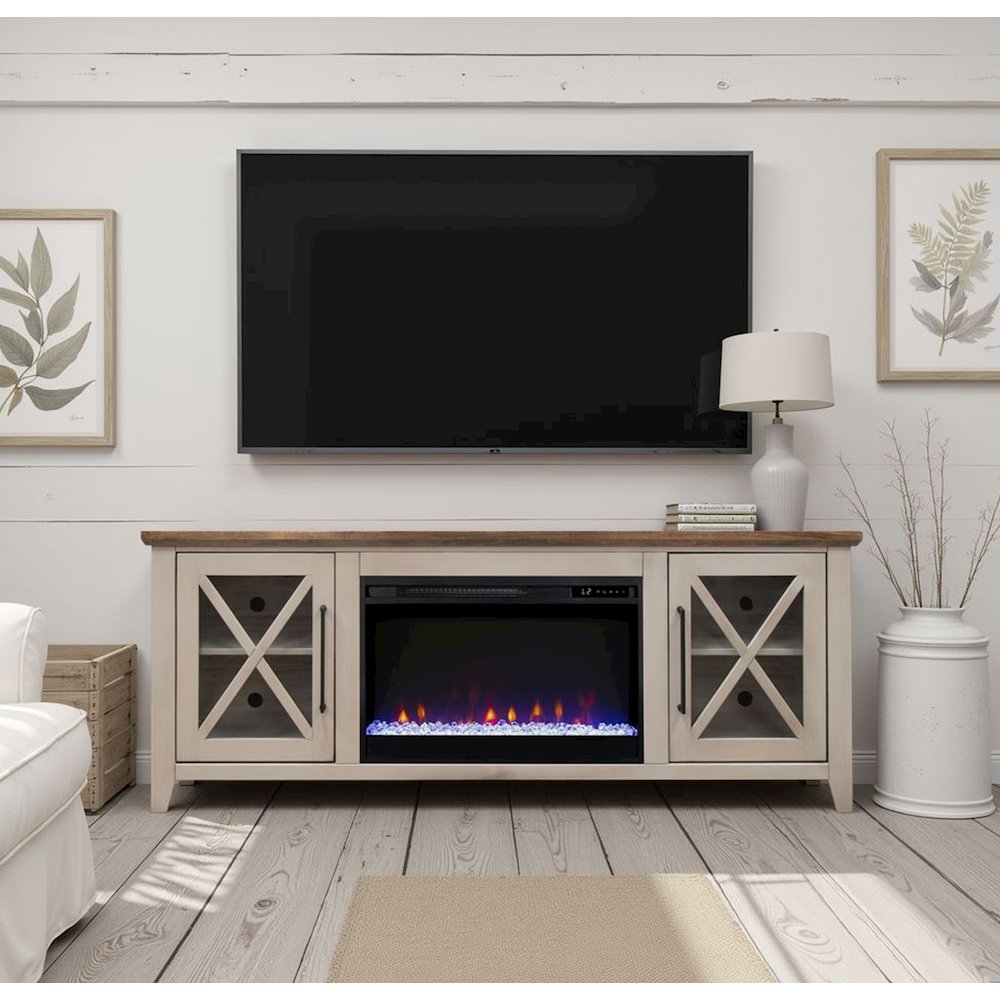 Ithaca 66" Fireplace TV Stand for TVs up to 80"