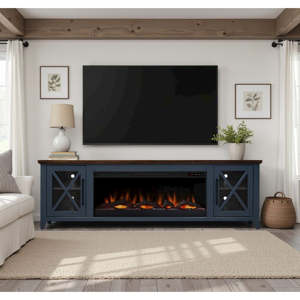 Ithaca 83" Fireplace TV Stand for TVs up to 100"