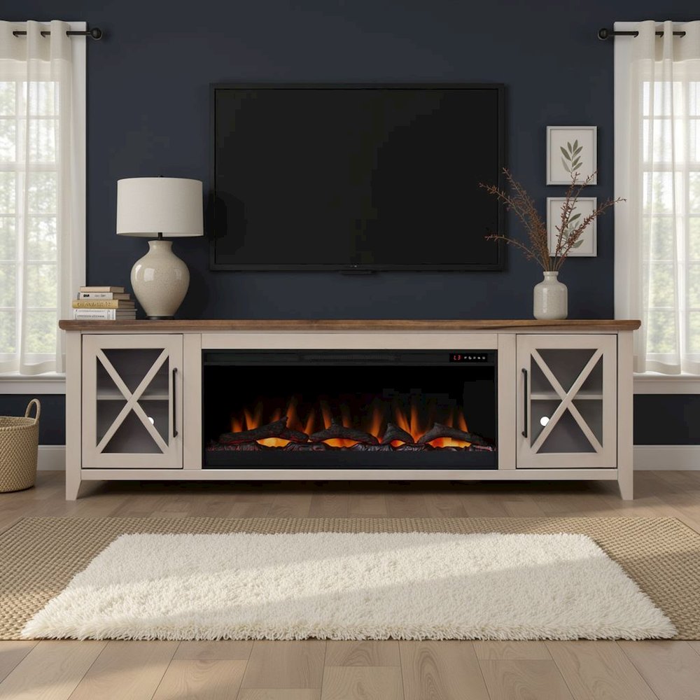 Ithaca 83" Fireplace TV Stand for TVs up to 100"