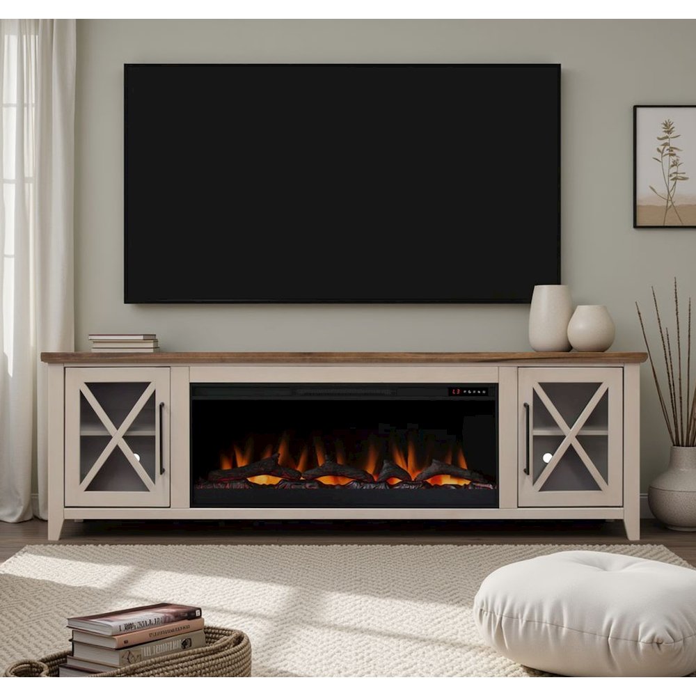 Ithaca 83" Fireplace TV Stand for TVs up to 100"
