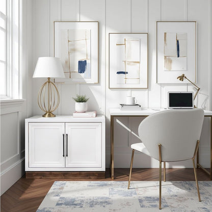 Nora 31" Modular 2-Door Storage Cabinet