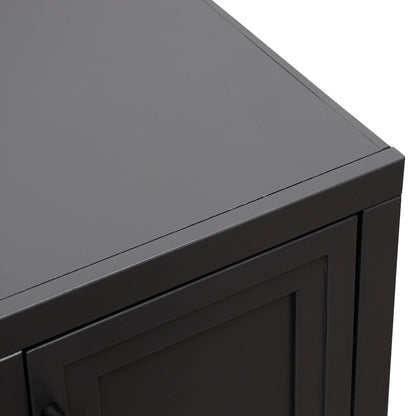 Nora 48" Coffee Table with Doors and Open Storage