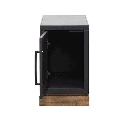 Nora Chair Side Table with Enclosed Storage