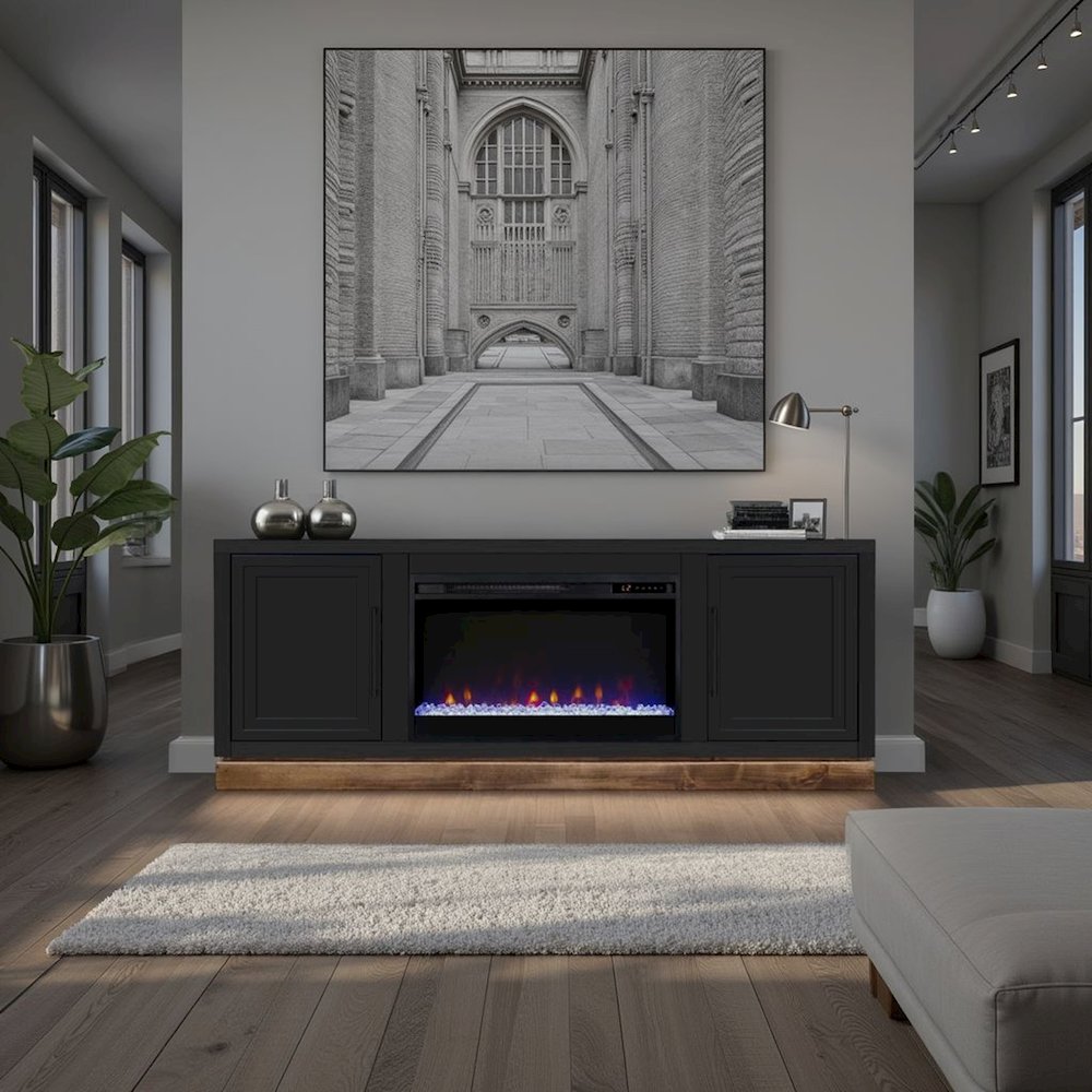 Nora 66" Fireplace TV Stand for TVs up to 70"