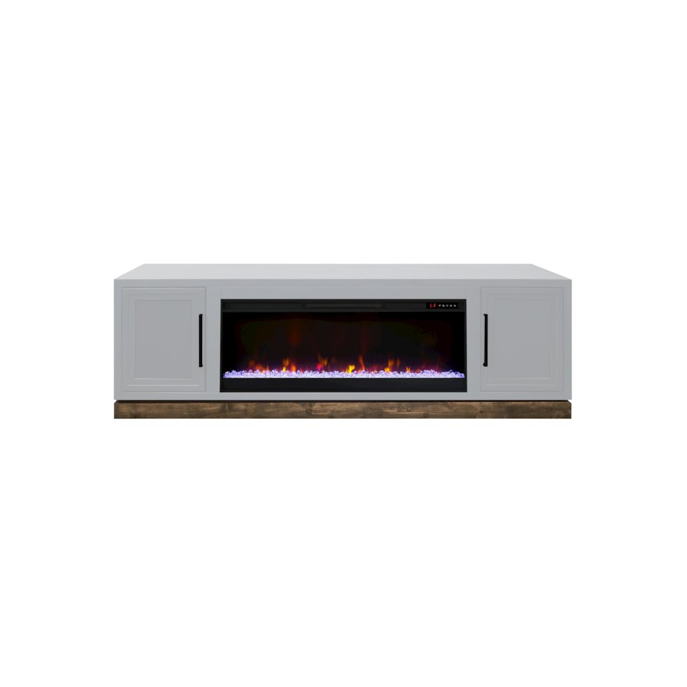 Nora 81" Fireplace TV Stand for TVs up to 90"
