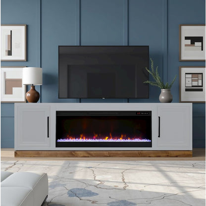 Nora 81" Fireplace TV Stand for TVs up to 90"