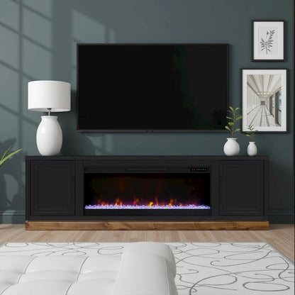 Nora 81" Fireplace TV Stand for TVs up to 90"