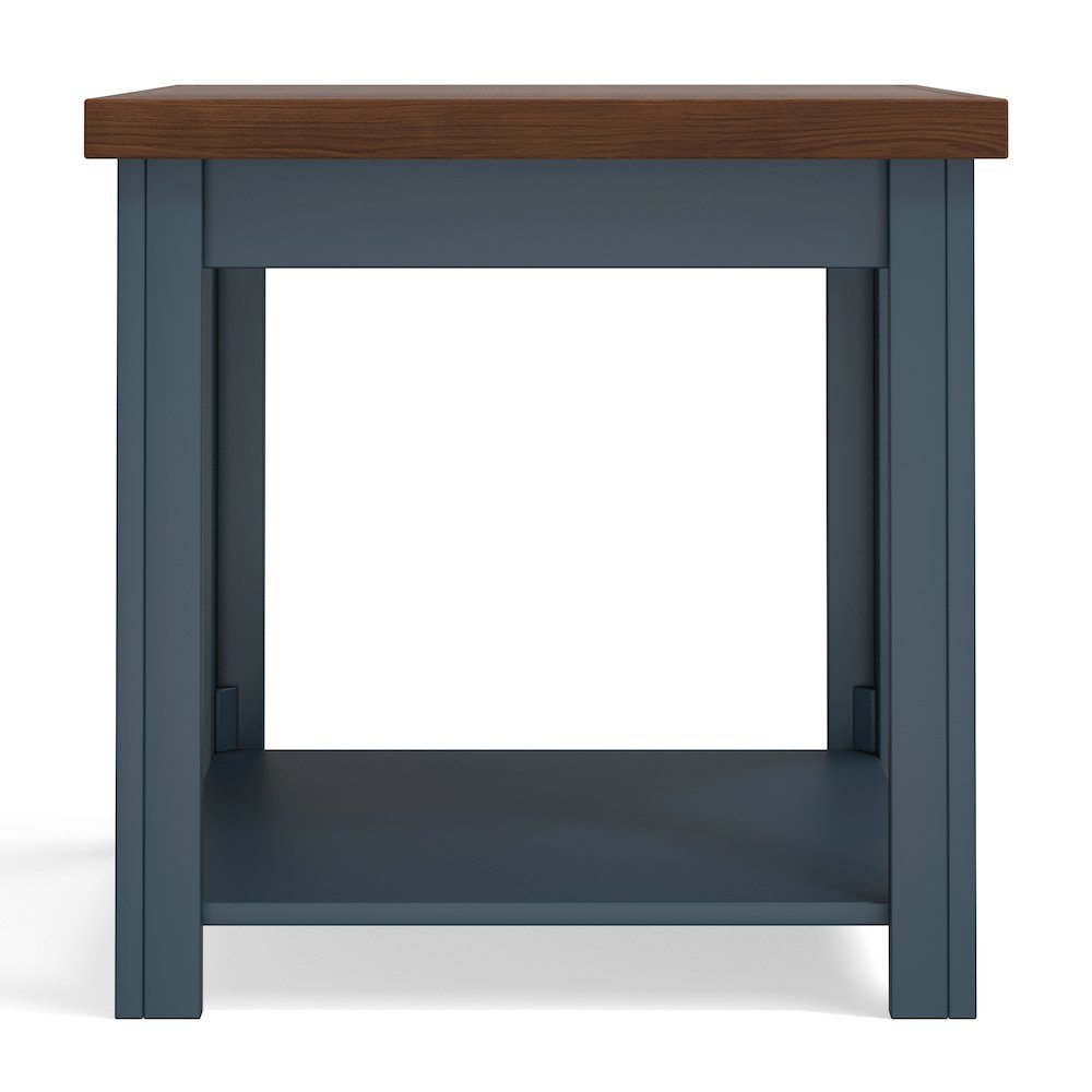 Nantucket 24" Farmhouse Side Table with Lower Shelf