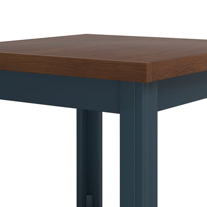 Nantucket 24" Farmhouse Side Table with Lower Shelf