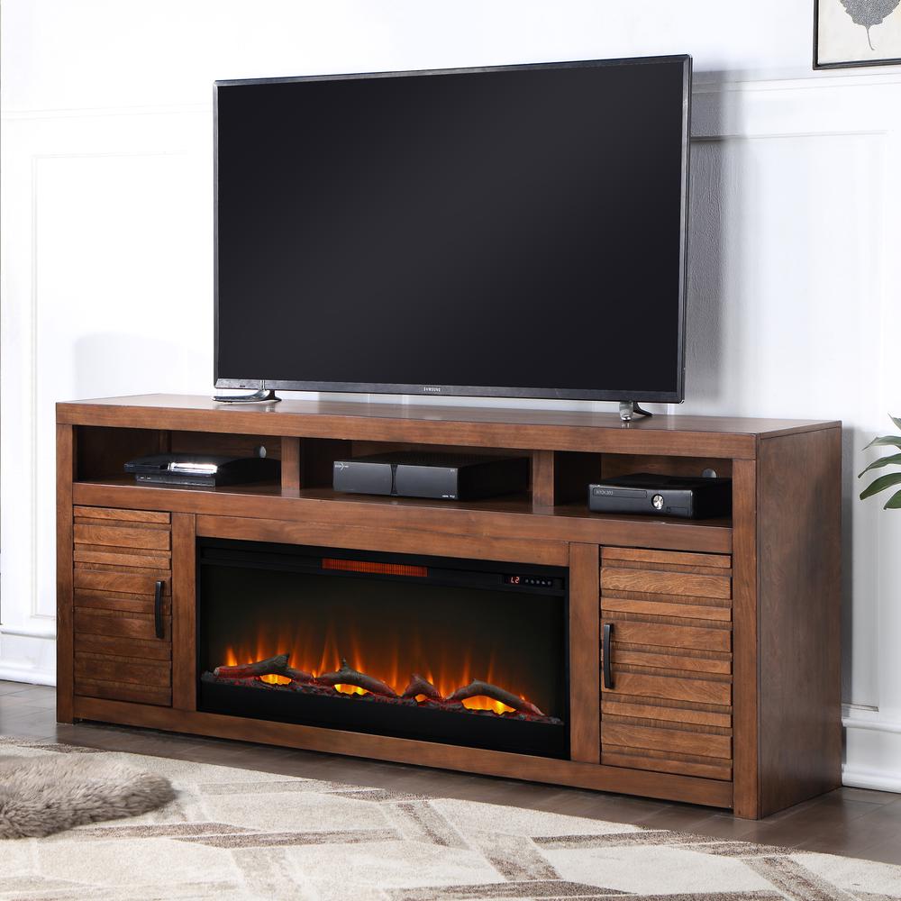 Sausalito 78" Fireplace TV Stand for TVs up to 90"