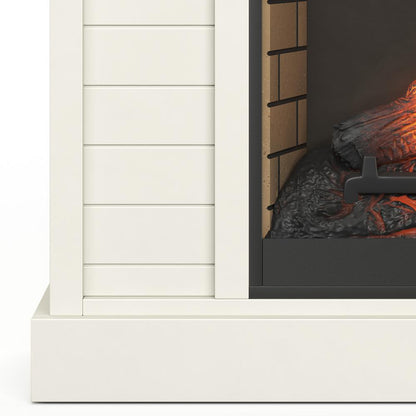 Washington 48" Fireplace Mantel with 26" Electric Fireplace