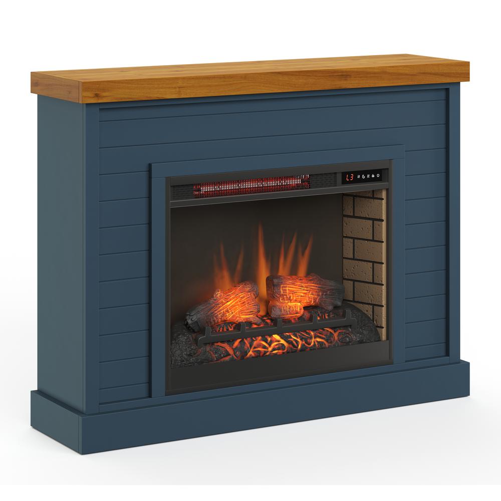 Washington 48" Fireplace Mantel with 26" Electric Fireplace