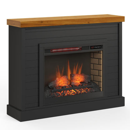 Washington 48" Fireplace Mantel with 26" Electric Fireplace