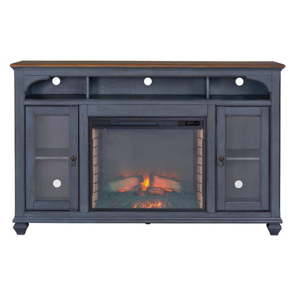 Americana 66" Farmhouse Fireplace TV Stand for TVs up to 75"