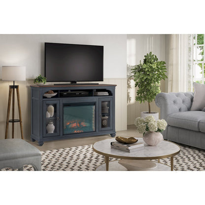 Americana 66" Farmhouse Fireplace TV Stand for TVs up to 75"