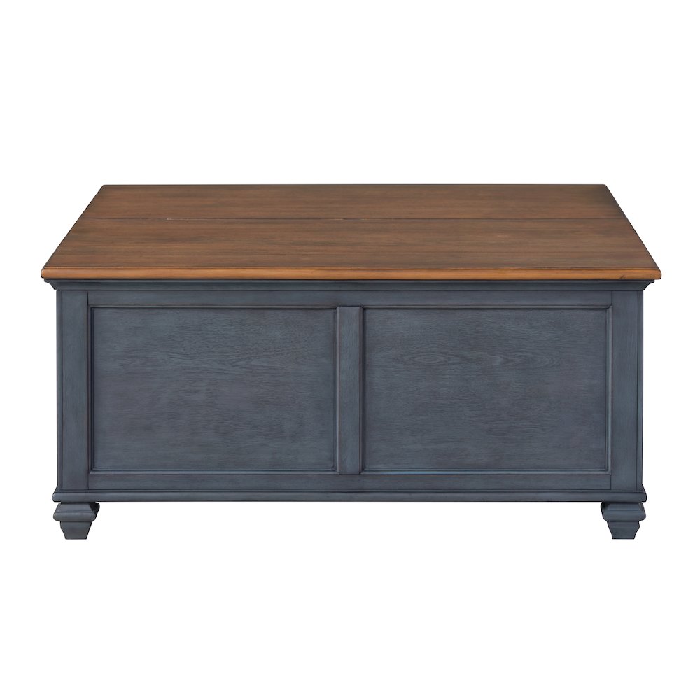 Americana 40" Farmhouse Lift-Top Coffee Table with Hidden Storage