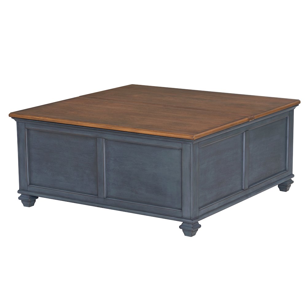 Americana 40" Farmhouse Lift-Top Coffee Table with Hidden Storage