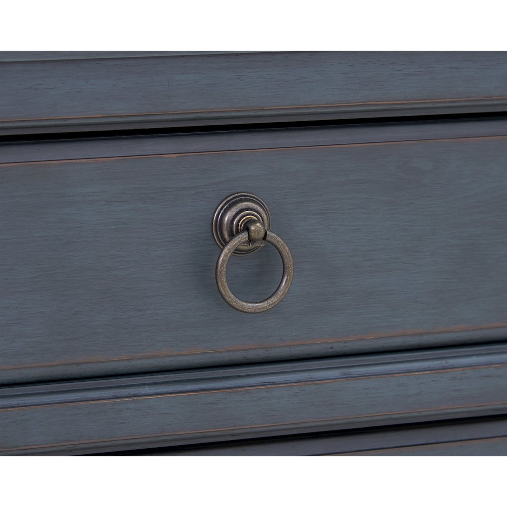 Americana 28" Farmhouse Nightstand with Drawer and Cabinet Storage