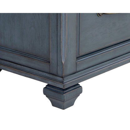Americana 28" Farmhouse Nightstand with Drawer and Cabinet Storage