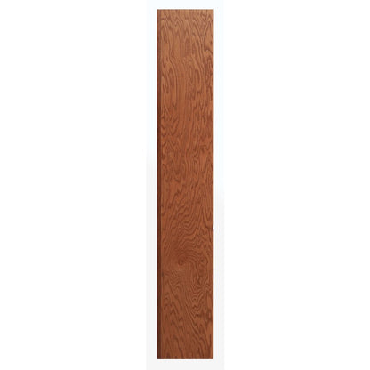 Concepts in Wood Single Wide Bookcase, 5 Shelves, Dry Oak Finish