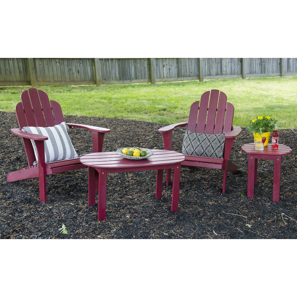 Adirondack Red Coffee Table