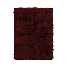 3A Flokati 2000gr Burgundy 9x12, Rug