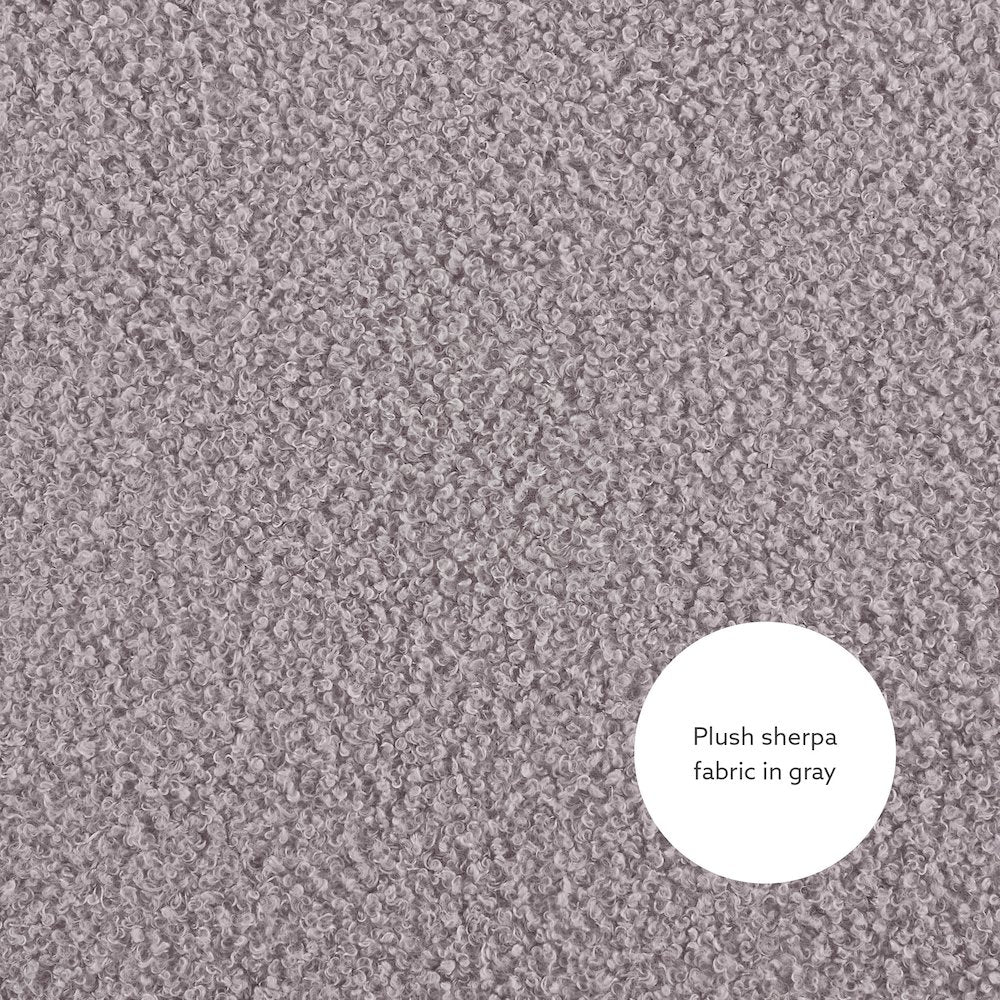 Kelvin Sherpa Grey Chair
