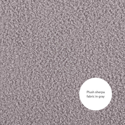 Kelvin Sherpa Grey Chair