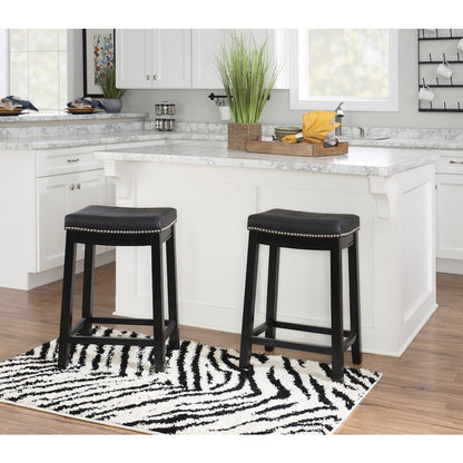 Claridge 2 Pk Black Counter Stool